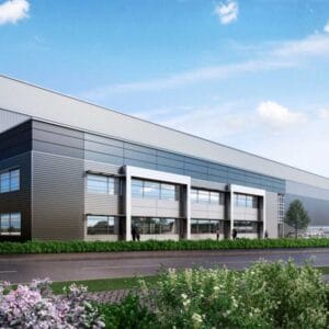 Industrial plant steel structure