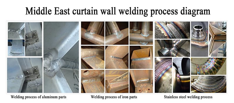 Curtain wall process details
