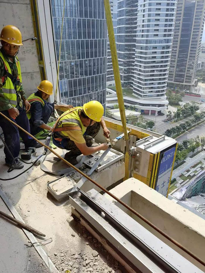 Commercial building glass curtain wall