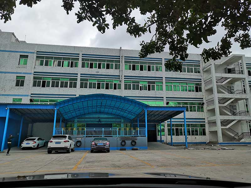 Exterior wall of old factory