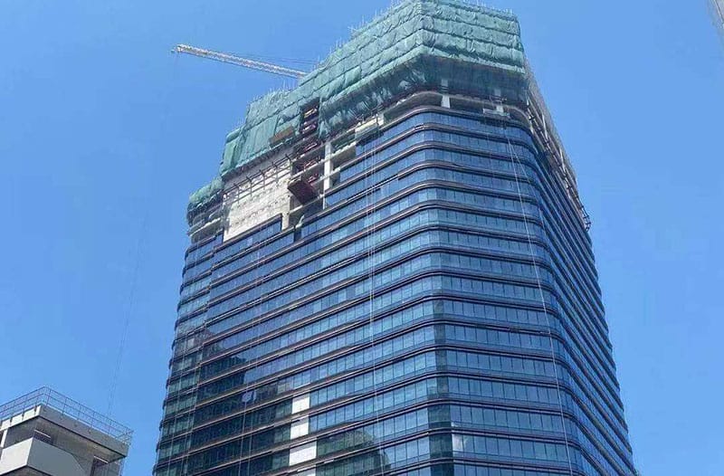 curtain walls for exterior wall decoration