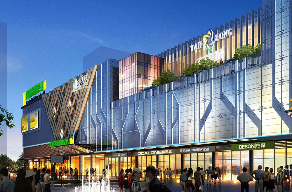 Glass curtain wall design