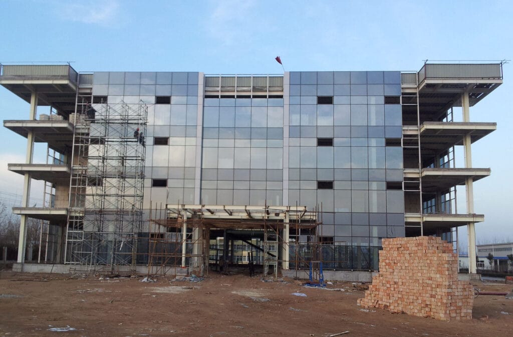 Glass curtain wall pit avoidance guide