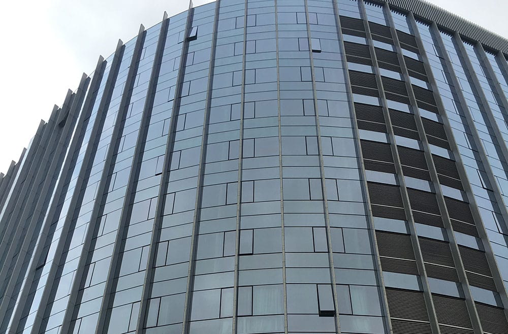 African glass curtain wall