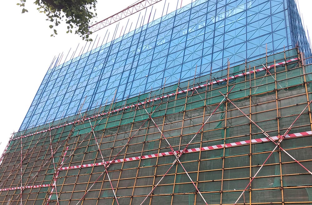 African glass curtain wall