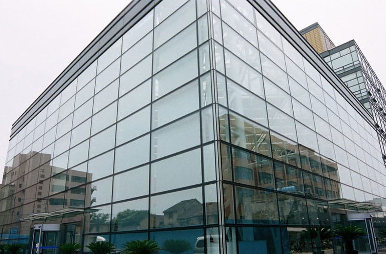 Tanzanian glass curtain wall