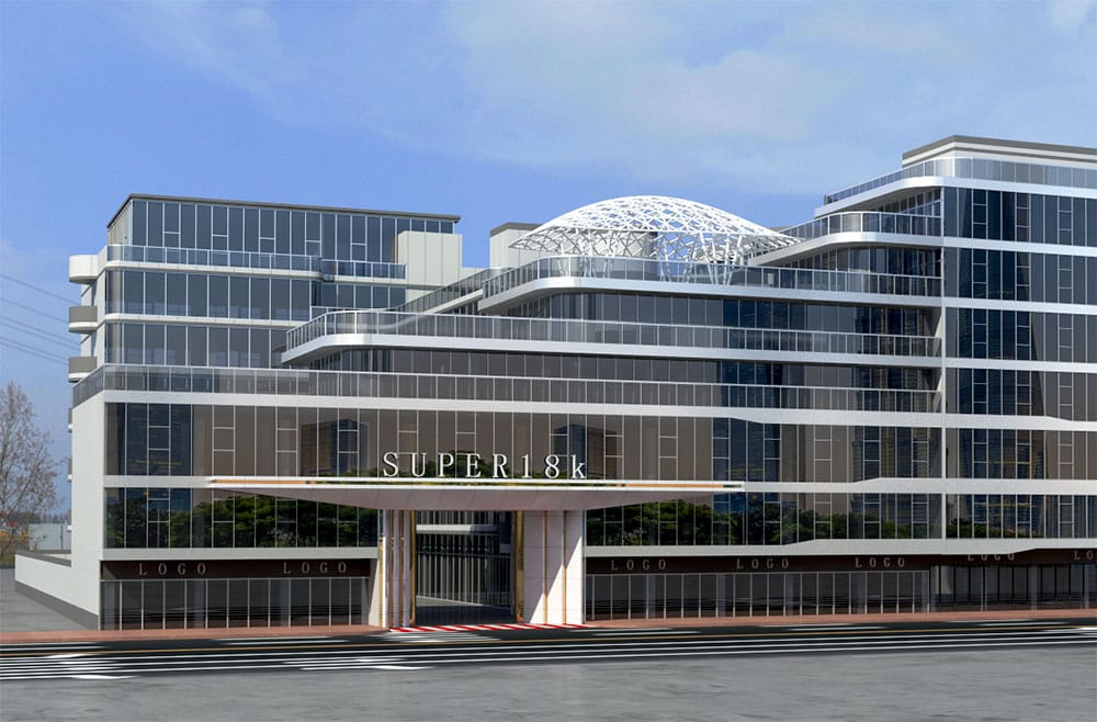 African Commercial Glass Curtain Wall Systems