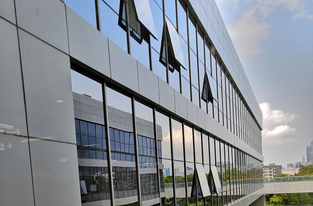 Frame curtain wall system