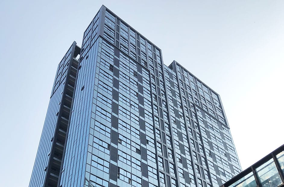 Glass Curtain-Walls and-Brick Walls