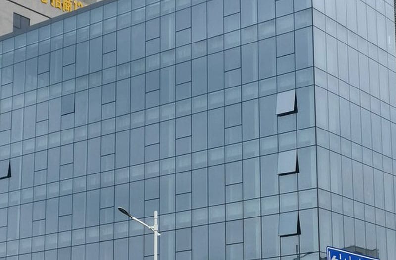 Hidden Frame Glass Curtain Wall