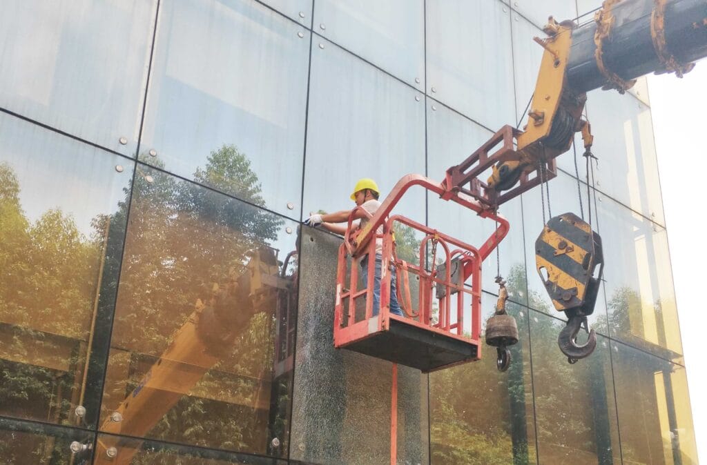 Glass Curtain Wall Replacement