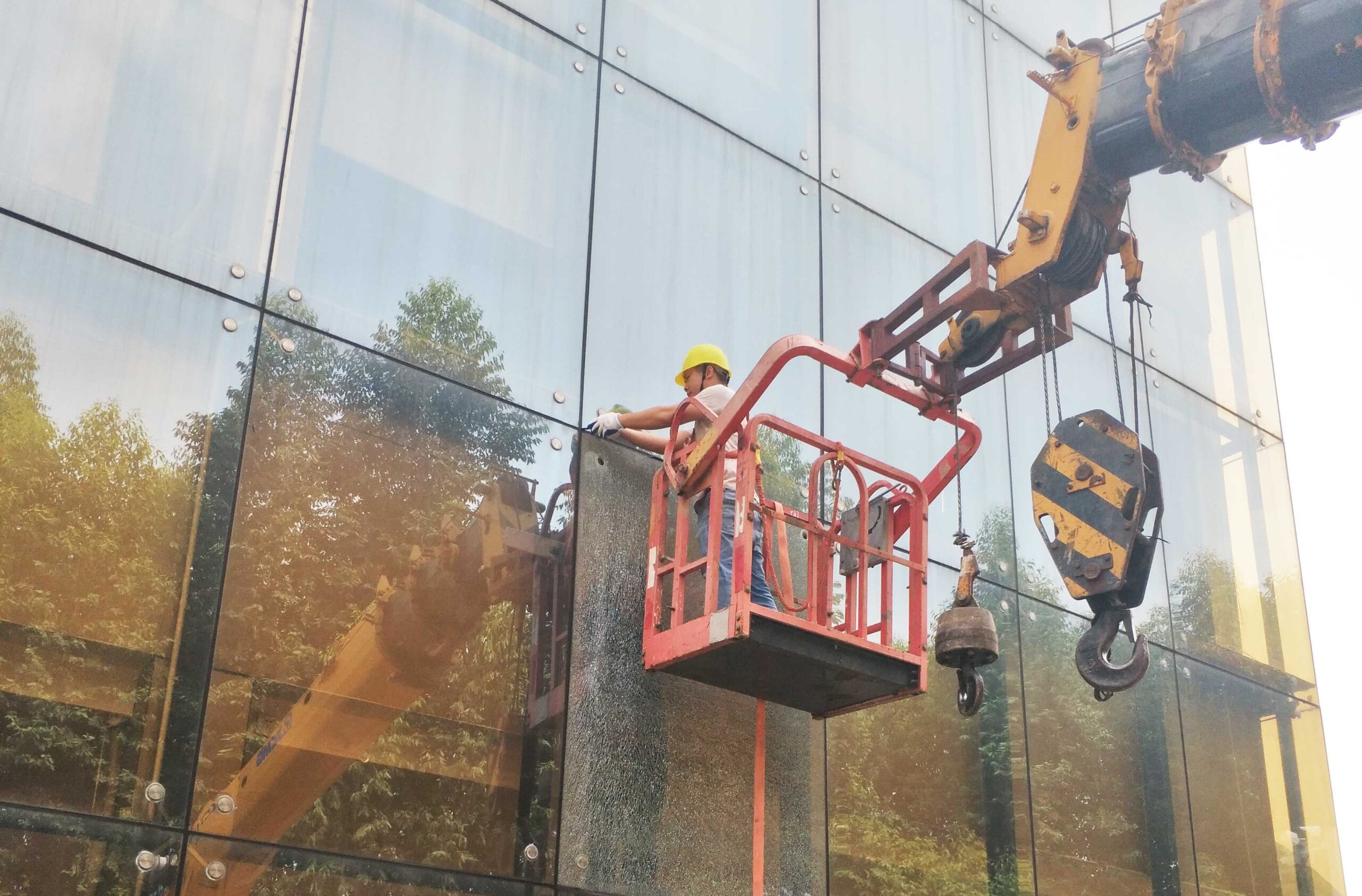 Glass Curtain Wall Replacement