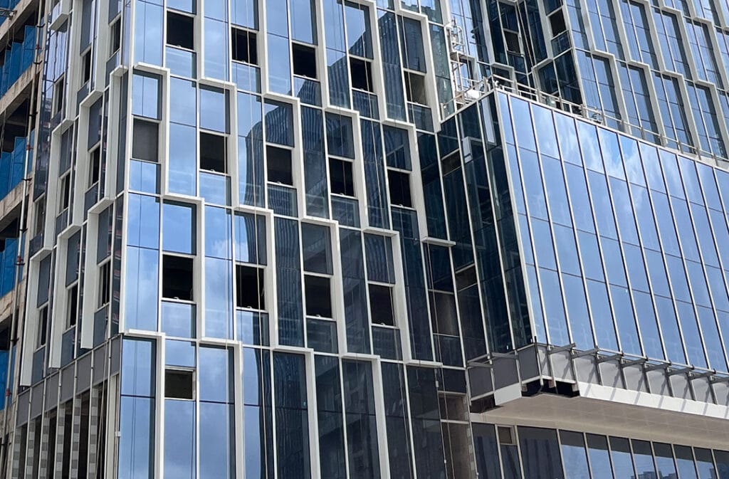 Which companies in Africa are good at manufacturing glass curtain walls