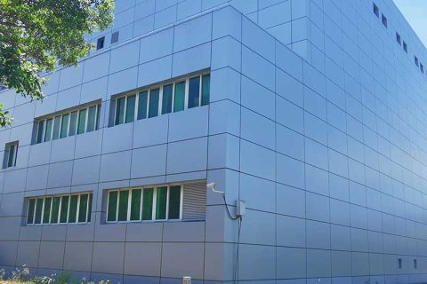 Ordinary aluminum curtain wall